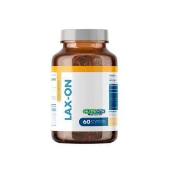 LAX-ON 60 SOFTGELS NUTRIVITA