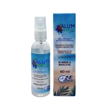 DESODORANTE SIN ALUMINIO ALUM COCO FRESH SPRAY 60 ML
